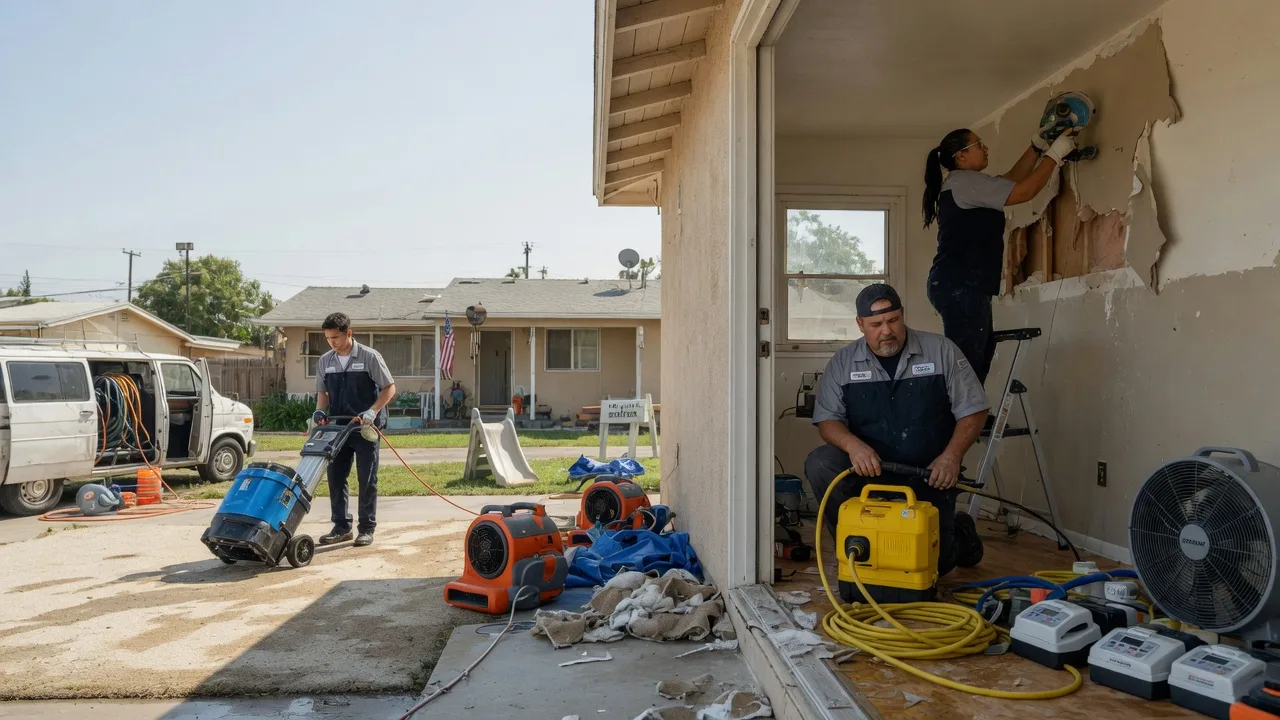 Water Damage Restoration in Wendell, NC near me